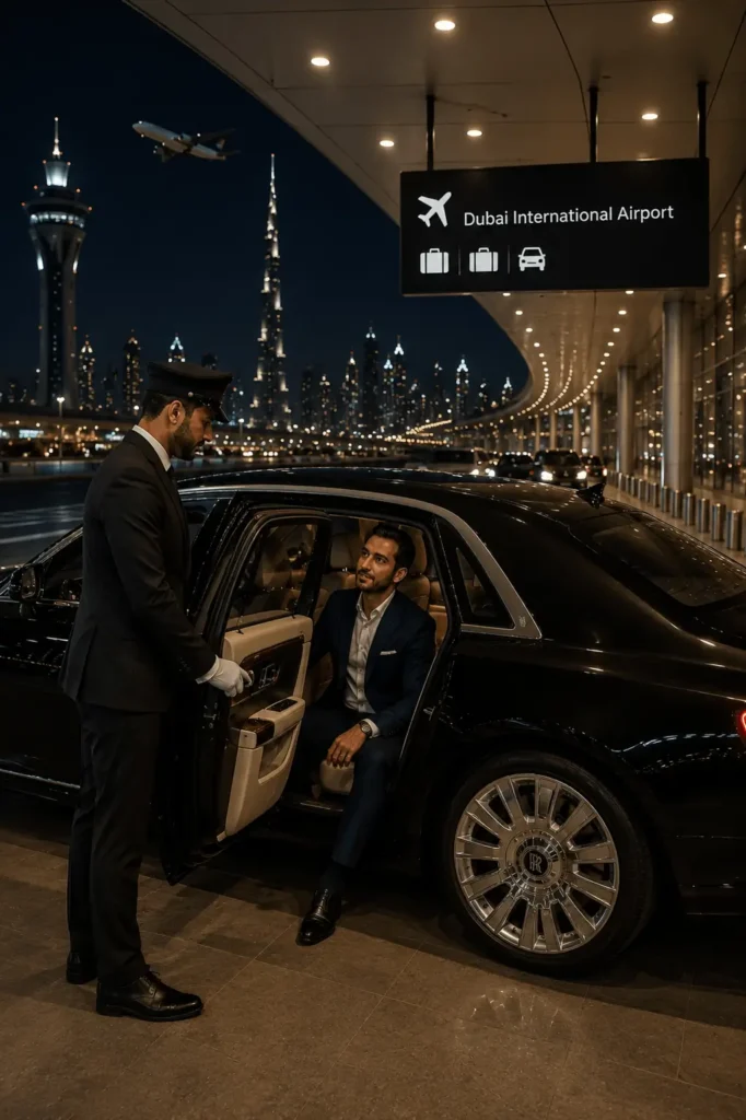 rent rolls royce with driver dubai